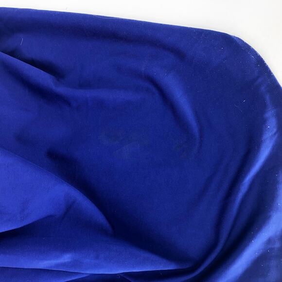 LA FEMME 28176 Women's Jersey Gown Size 8 Royal Blue Maxi Dress One-Shoulder - Picture 15 of 16